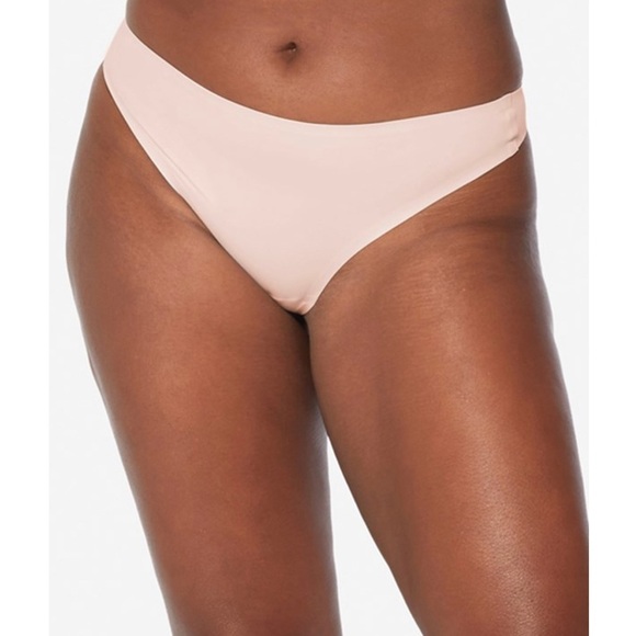 Ruby Ribbon | Second Skin Thong, in Shell, #1463 NWT - Picture 1 of 6